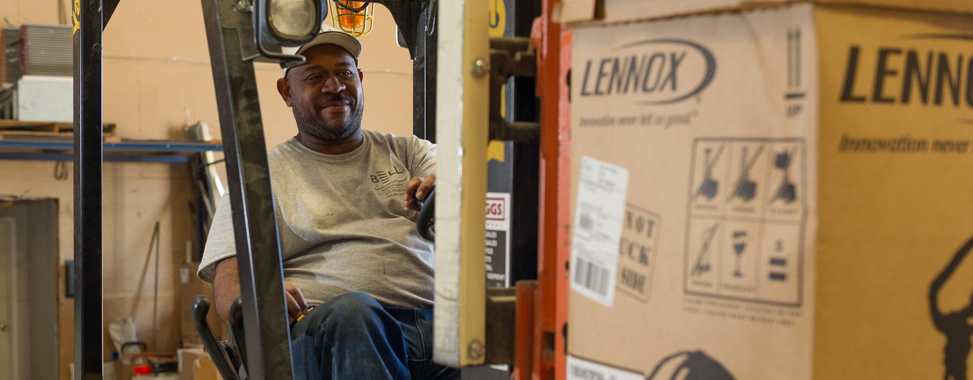 Moving Lennox in Bell facility
