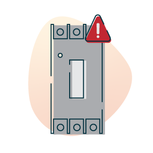 Electrical breaker panel switch