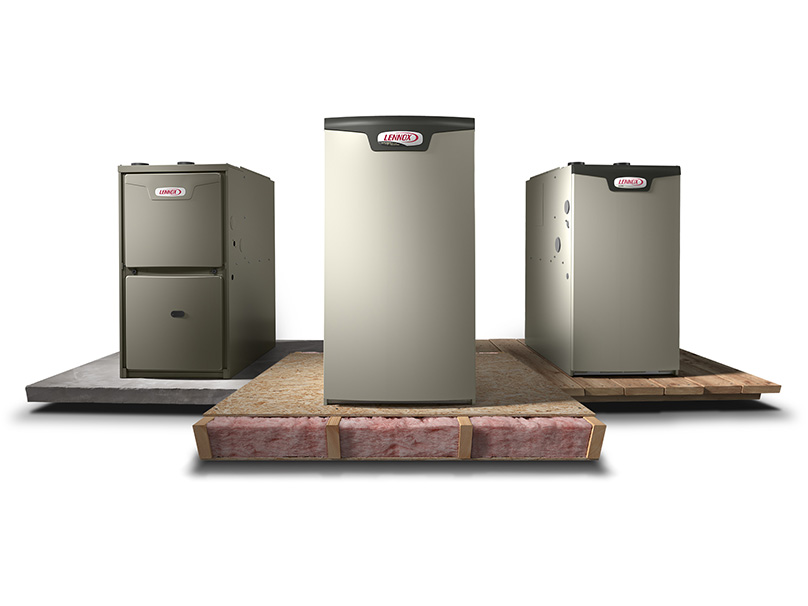 Lennox gas furnace unit